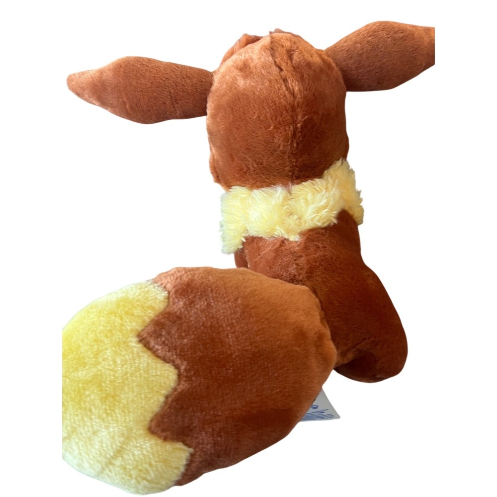 Build-A-Bear Pokemon Eevee Plush 2017 Brown‎ Stuffed Animal Toy BABW - Picture 3 of 7